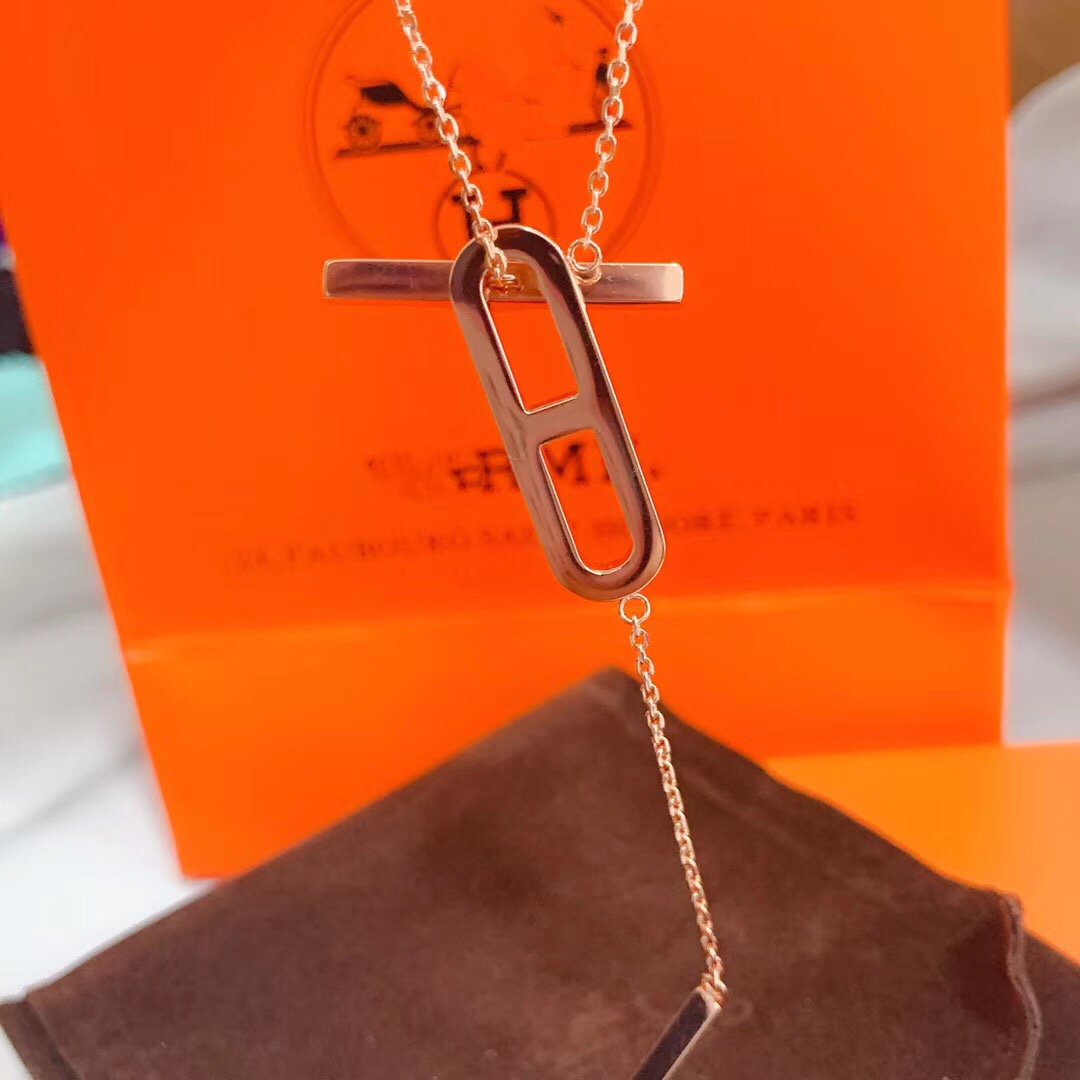 ¡®AuraJewelry¡¯HM NECKLACE PLATINUM ROSE GOLD DIAMOND