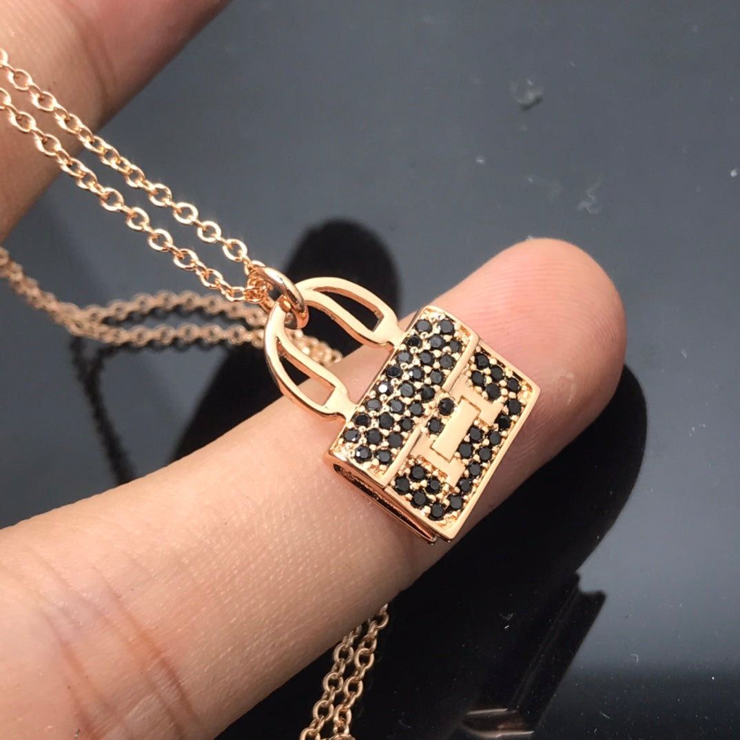 ¡®AuraJewelry¡¯HM NECKLACE ARRIVAL BLACK DIAMOND
