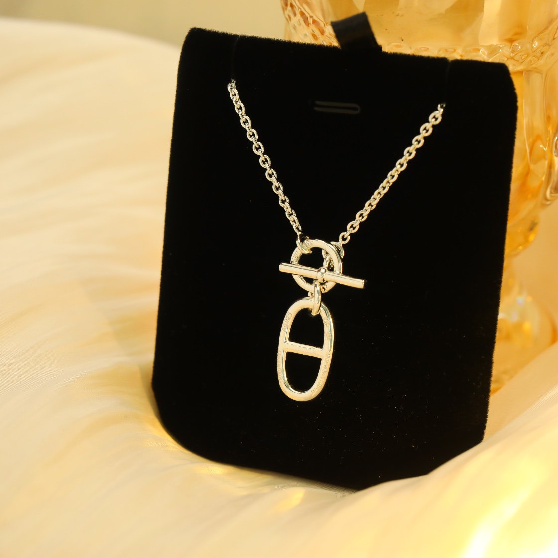 ¡®AuraJewelry¡¯HM CHAINE D'ANCRE PENDANT NECKLACE STERLING SILVER