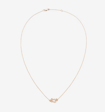 ¡®AuraJewelry¡¯FORCE 10 DIAMOND PINK GOLD NECKLACE MINI MODEL