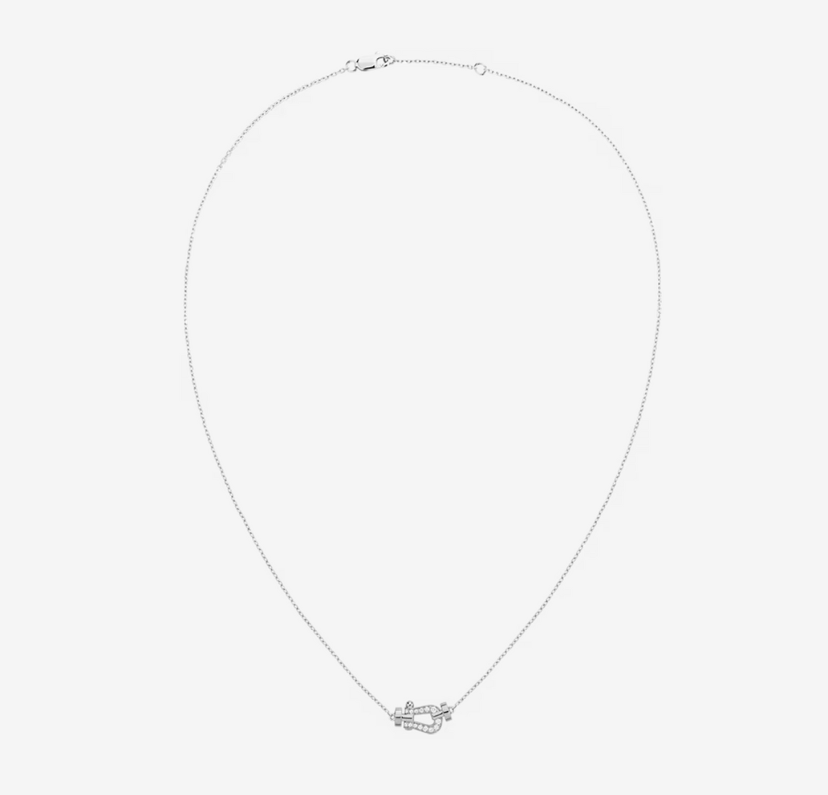 ¡®AuraJewelry¡¯FORCE 10 DIAMOND SILVER NECKLACE MINI MODEL