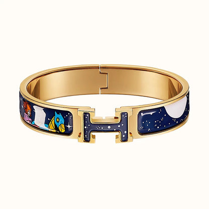 ¡®AuraJewelry¡¯H STAR AND MOON BRACELET 12MM