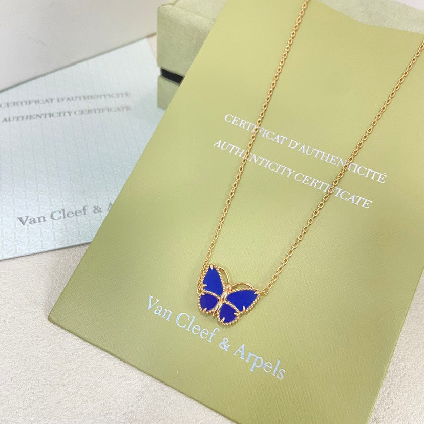[AuraJewelry] 2026 NEW LUCKY BUTTERFLY 1 MOTIFS NECKLACE