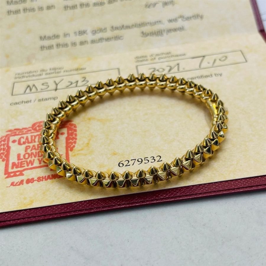 ¡®AuraJewelry¡¯CLASH GOLD BRACELET