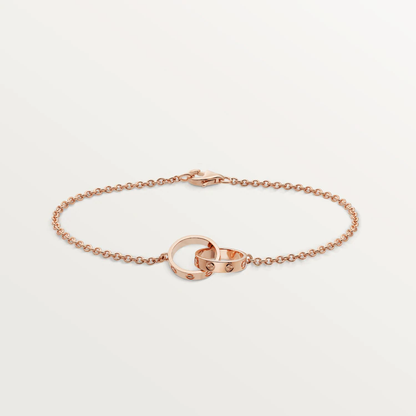 ¡®AuraJewelry¡¯LOVE BRACELET DOUBLE RING