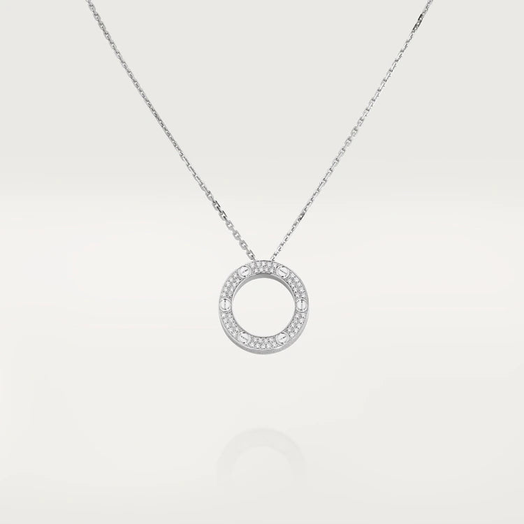 ¡®AuraJewelry¡¯LOVE NECKLACE ADJUSTABLE SILVER