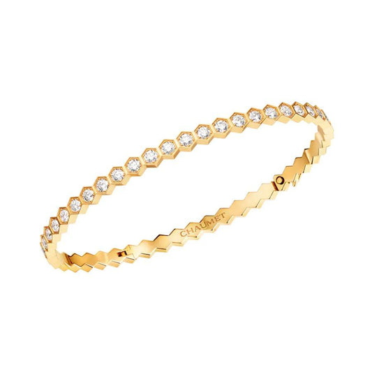 ¡®AuraJewelry¡¯BEE LOVE GOLD BRACELET FULL DIAMOND