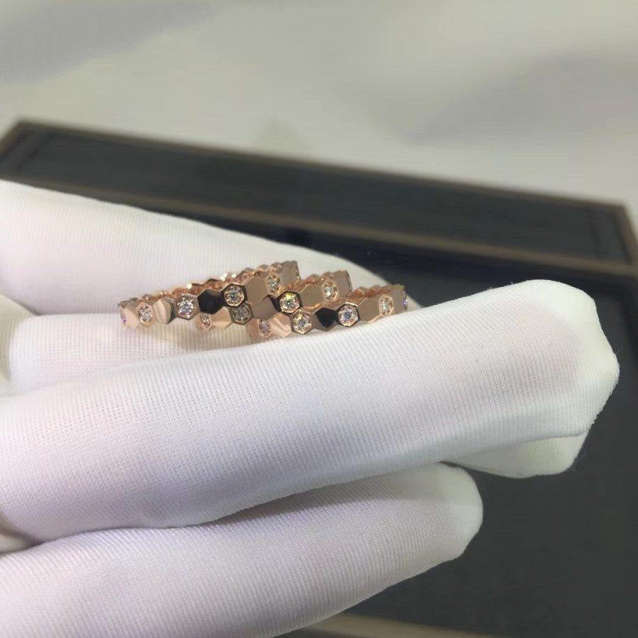 ¡®AuraJewelry¡¯BEE LOVE RING PINK GOLD DIAMOND