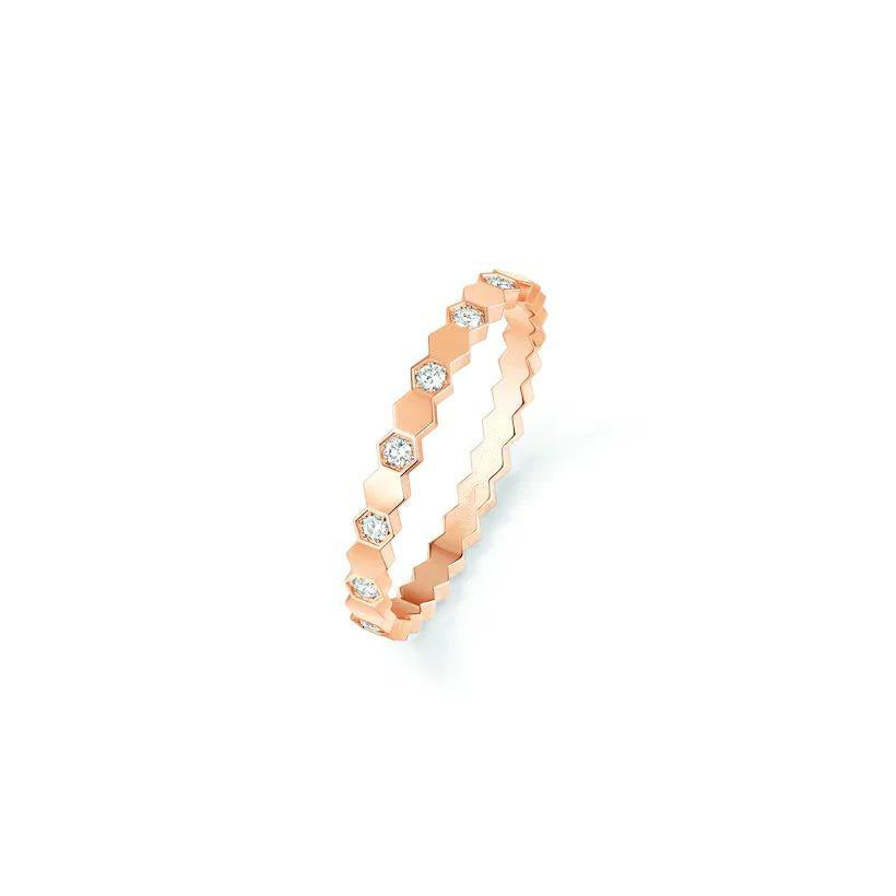 ¡®AuraJewelry¡¯BEE LOVE RING PINK GOLD DIAMOND