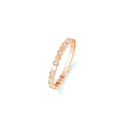 ¡®AuraJewelry¡¯BEE LOVE RING PINK GOLD DIAMOND