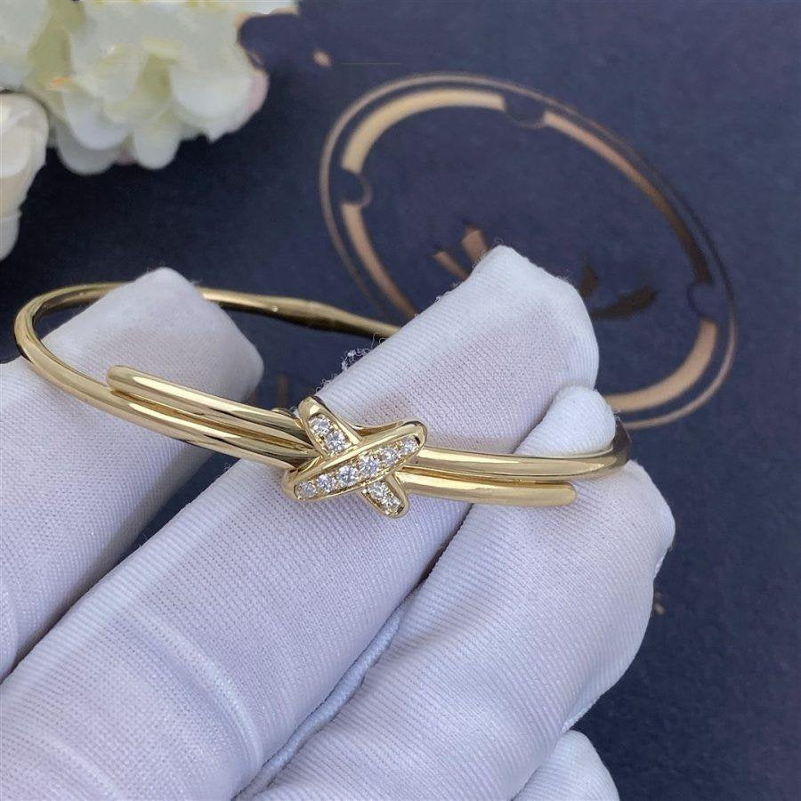 ¡®AuraJewelry¡¯JEUX DE BRACELET GOLD DIAMONDS
