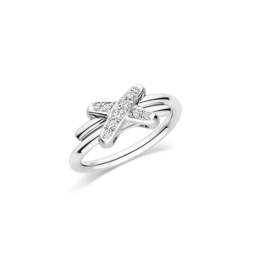 ¡®AuraJewelry¡¯JEUX DE SILVER DIAMOND RING