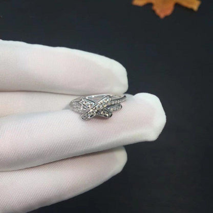 ¡®AuraJewelry¡¯JEUX DE SILVER DIAMOND RING