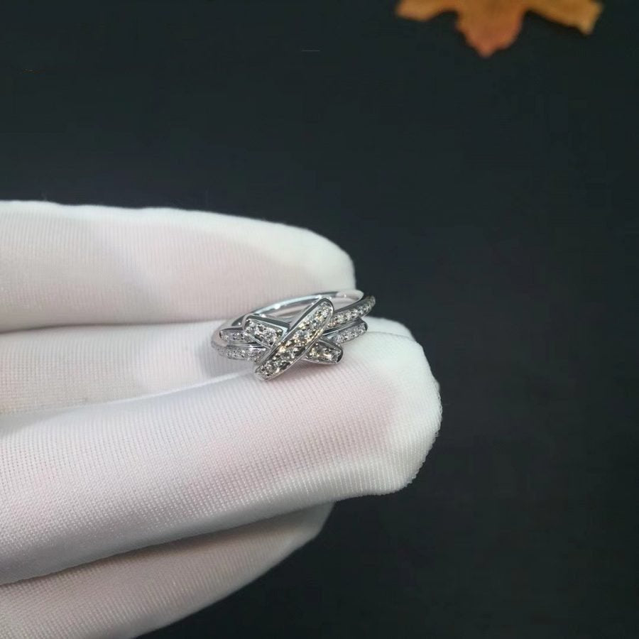 ¡®AuraJewelry¡¯JEUX DE SILVER DIAMOND RING