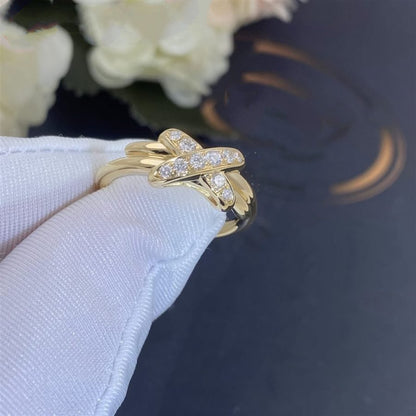 ¡®AuraJewelry¡¯JEUX DE GOLD DIAMOND RING