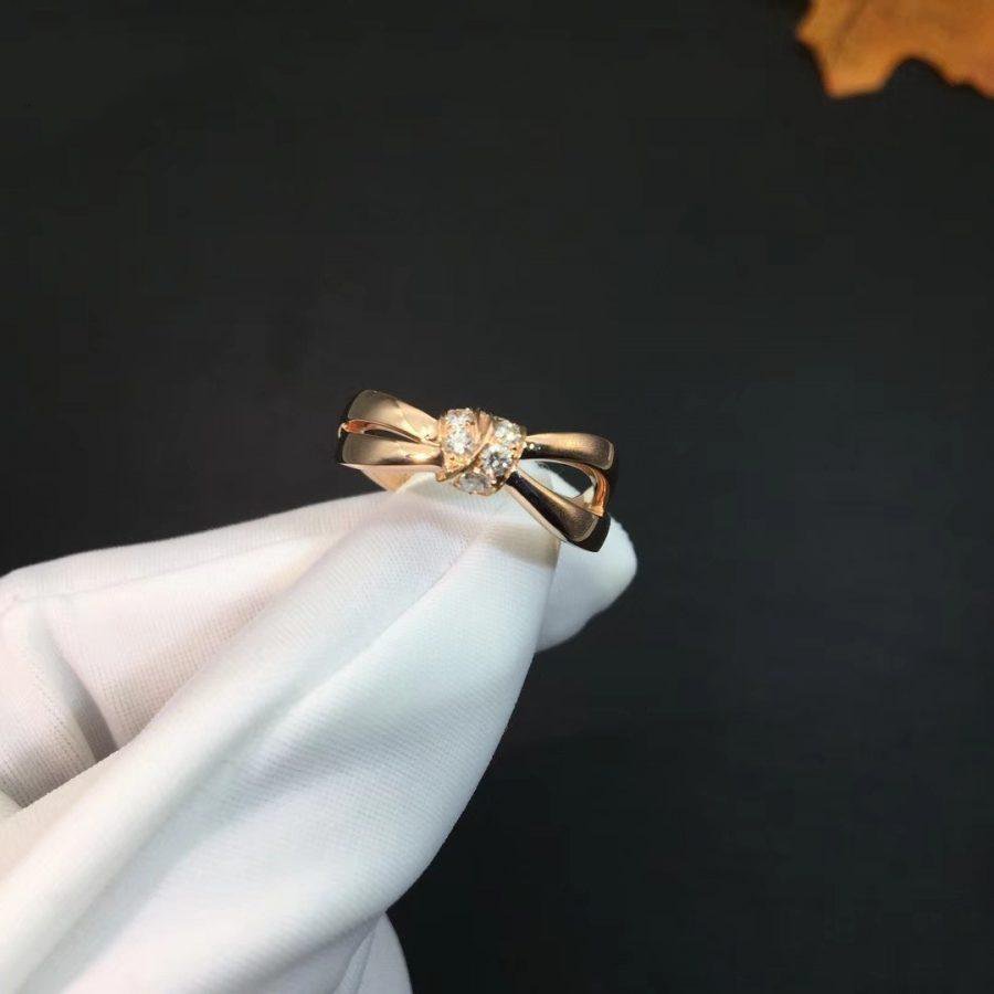 ¡®AuraJewelry¡¯LIENS RING PINK GOLD DIAMOND