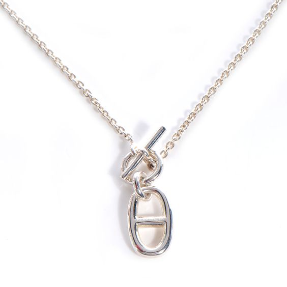 ¡®AuraJewelry¡¯HM CHAINE D'ANCRE PENDANT NECKLACE STERLING SILVER