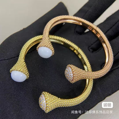 [AuraJewelry] Jin Cai Jewellery Open-Ended Bangle