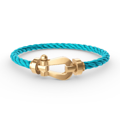 ¡®AuraJewelry¡¯FORCE LARGE HORSESHOE NO DIAMOND BRACELET GOLD