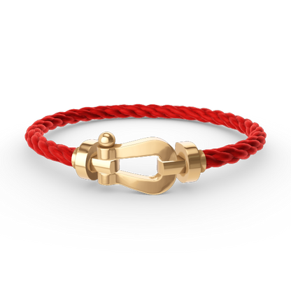 ¡®AuraJewelry¡¯FORCE LARGE HORSESHOE NO DIAMOND BRACELET GOLD