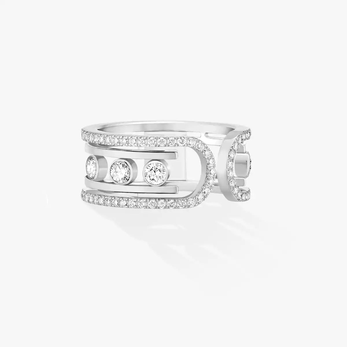 [AuraJewelry]Move 10th Diamond Ring in Gold