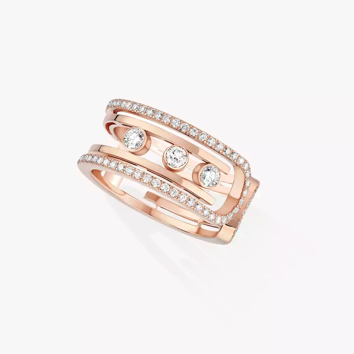 [AuraJewelry]Move 10th Diamond Ring in Gold