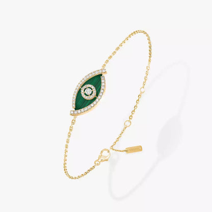 [AuraJewelry]ラッキーアイ ダイヤモンドブレスレット