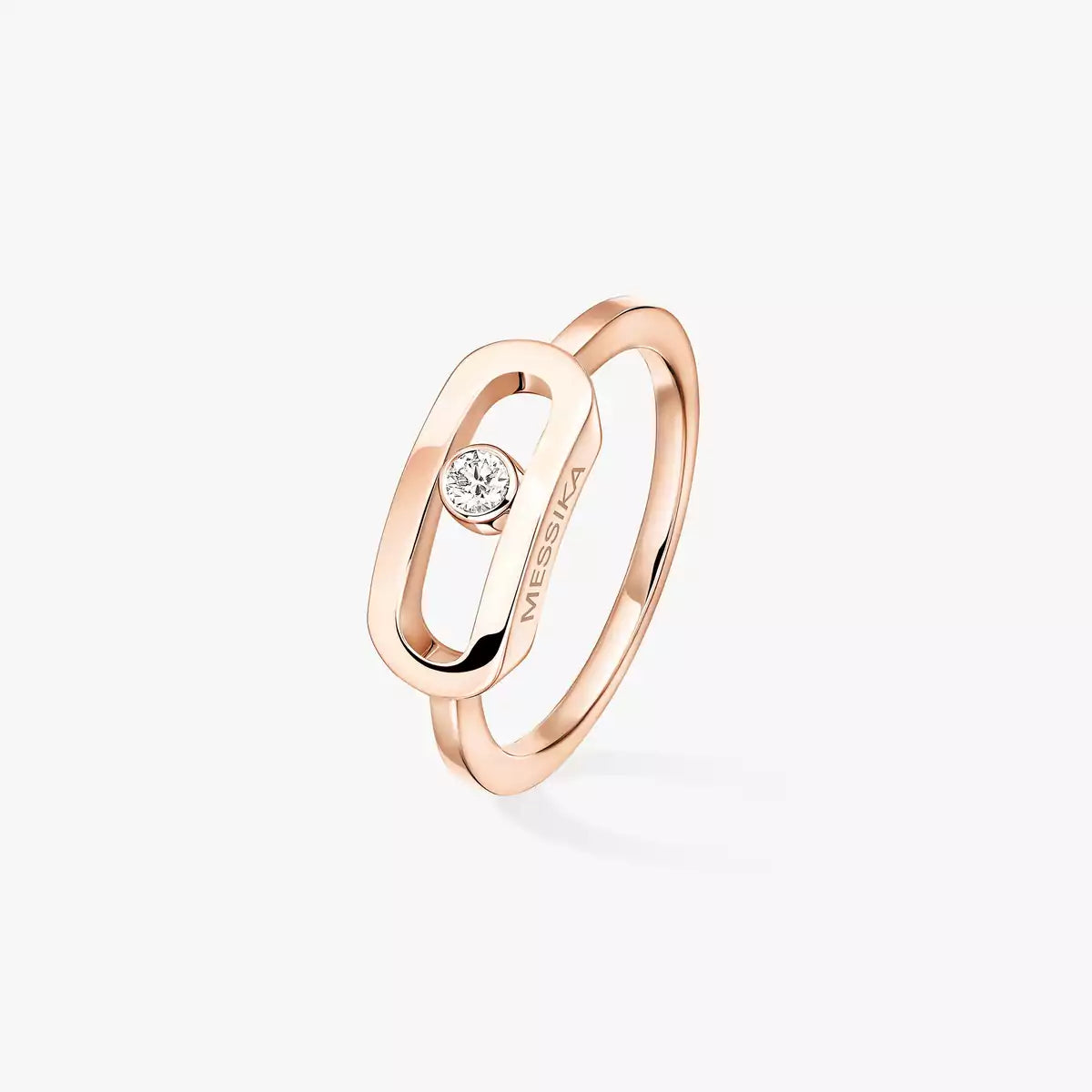 [AuraJewelry]Move Uno Diamond Ring in Gold