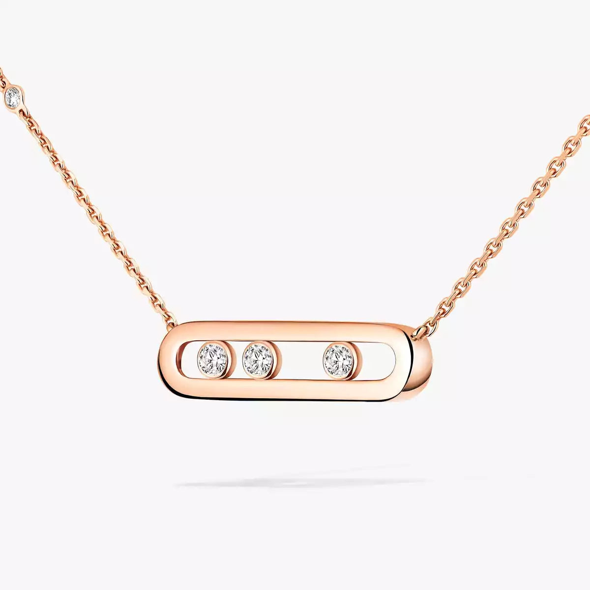 [AuraJewelry] Baby Move Gold Diamond Necklace