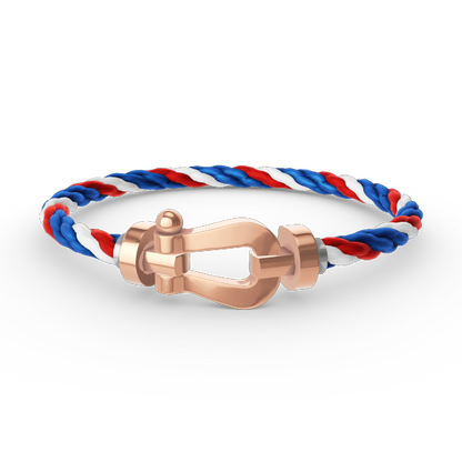 ¡®AuraJewelry¡¯FORCE LARGE HORSESHOE NO DIAMOND BRACELET ROSE GOLD