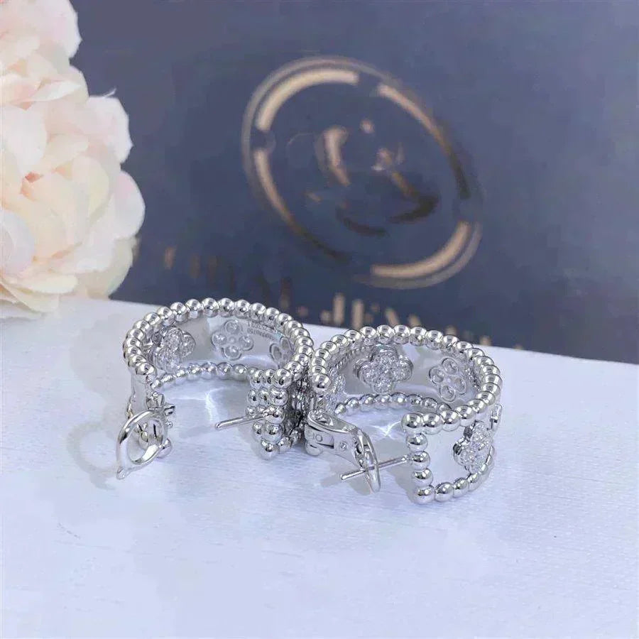 ¡®AuraJewelry¡¯PERLEE DIAMOND EARRINGS