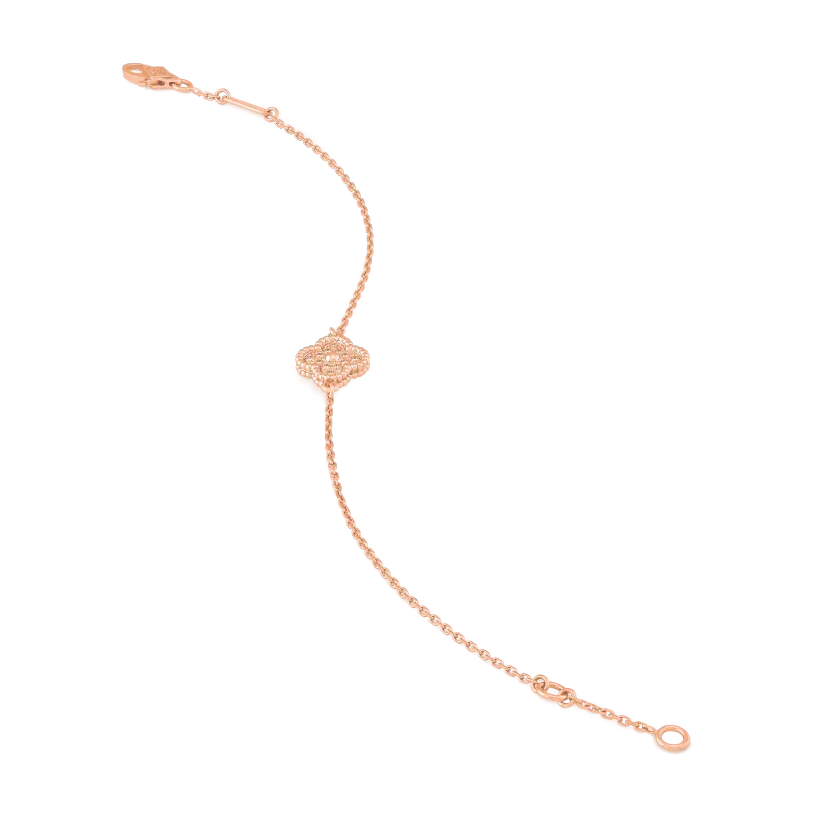 ¡®AuraJewelry¡¯CLOVER SINGLE FLOWER BRACELET