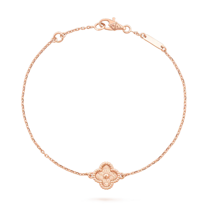 ¡®AuraJewelry¡¯CLOVER SINGLE FLOWER BRACELET