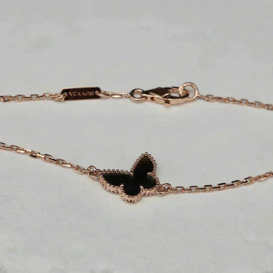 ¡®AuraJewelry¡¯BUTTERFLY ONYX  BUTTERFLY BRACELET