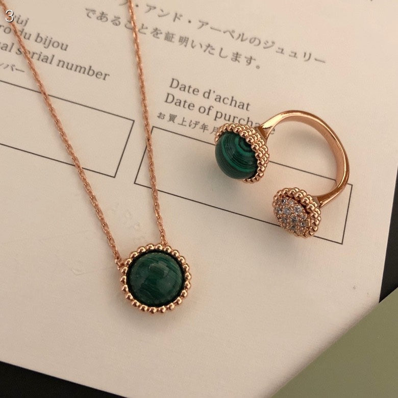 PERLEE COULEURS DIAMOND ROSE GOLD BETWEEN THE FINGER RING 『AuraJewelry』