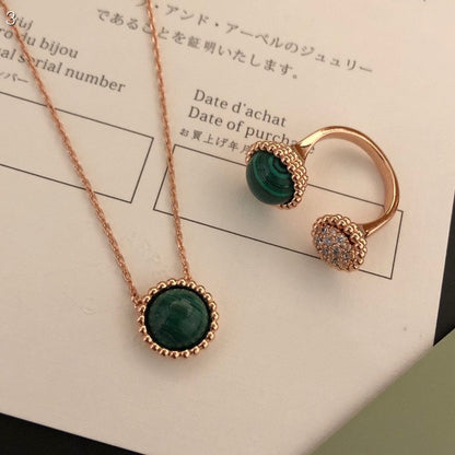PERLEE COULEURS DIAMOND ROSE GOLD BETWEEN THE FINGER RING 『AuraJewelry』
