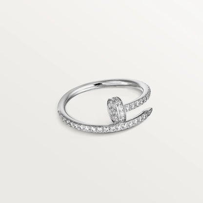 ¡®AuraJewelry¡¯JUSTE RING 1.8MM SILVER DIAMONDS