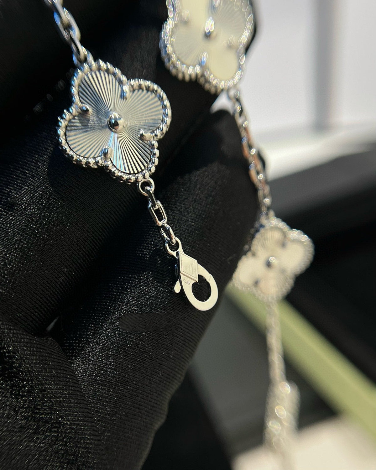 [AuraJewelry]New  CLOVER 5 MOTIF LASER BRACELET COLLECTION